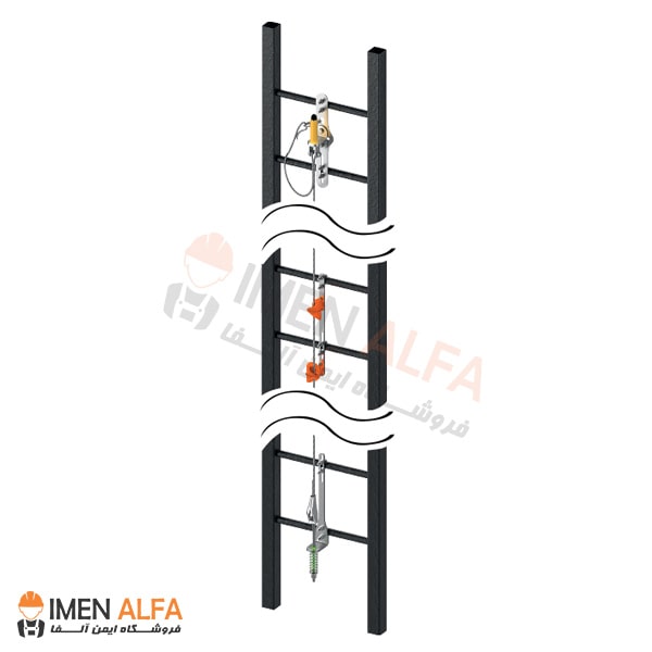 لایف لاین عمودی K-2030 کایا سیفتی Kaya safety