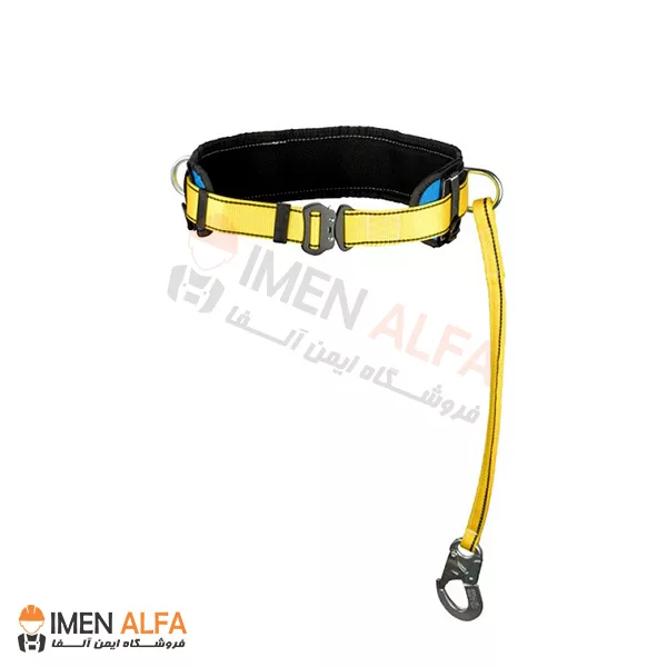 کمربند ایمنی سیمبانی مدل PB 31 پروتکت با قلاب و طناب آویز