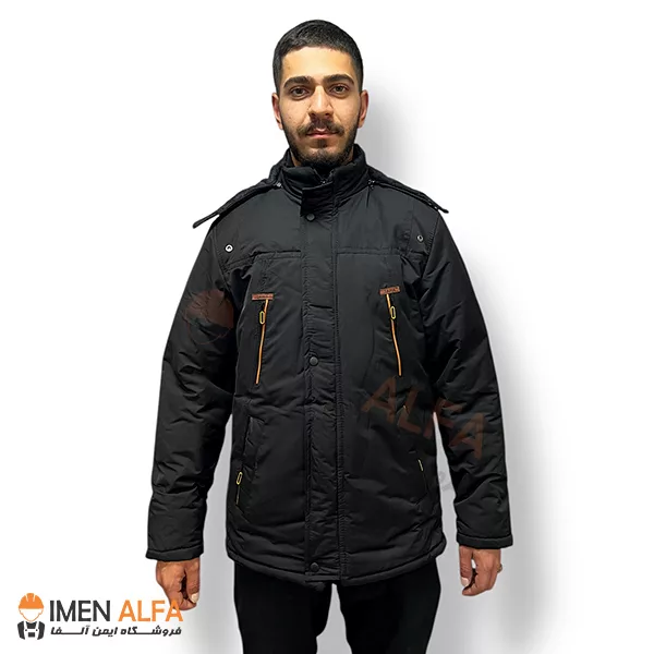 اورکت ضد آب بوفالو آستر پشم شیشه 250 گرم و مخمل 60 گرم