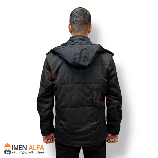 اورکت ضد آب سهند آستر پشم شیشه 250 گرم و مخمل 60 گرم