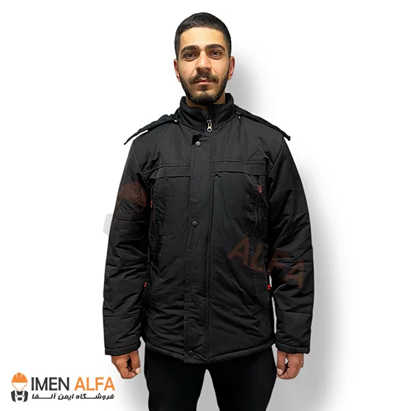 اورکت ضد آب سهند آستر پشم شیشه 250 گرم و مخمل 60 گرم