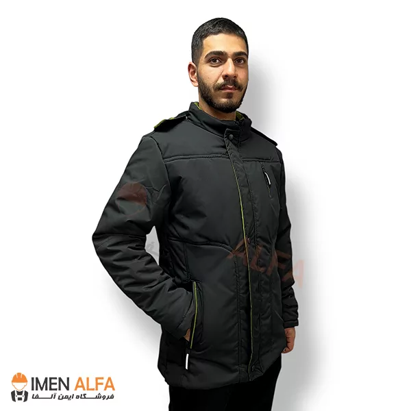 اورکت ضد آب صدرا آستر پشم شیشه 250 گرم و مخمل 60 گرم
