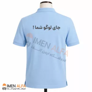 تیشرت جودون مهندسی رنگ آبی آسمانی