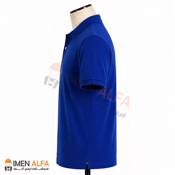 تیشرت جودون مهندسی رنگ آبی کاربنی