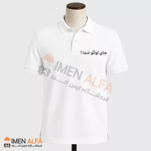 تیشرت جودون مهندسی رنگ سفید