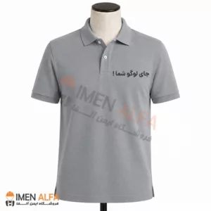 تیشرت جودون مهندسی رنگ طوسی