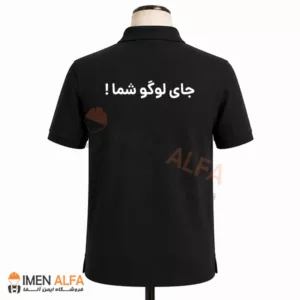 تیشرت جودون مهندسی رنگ مشکی