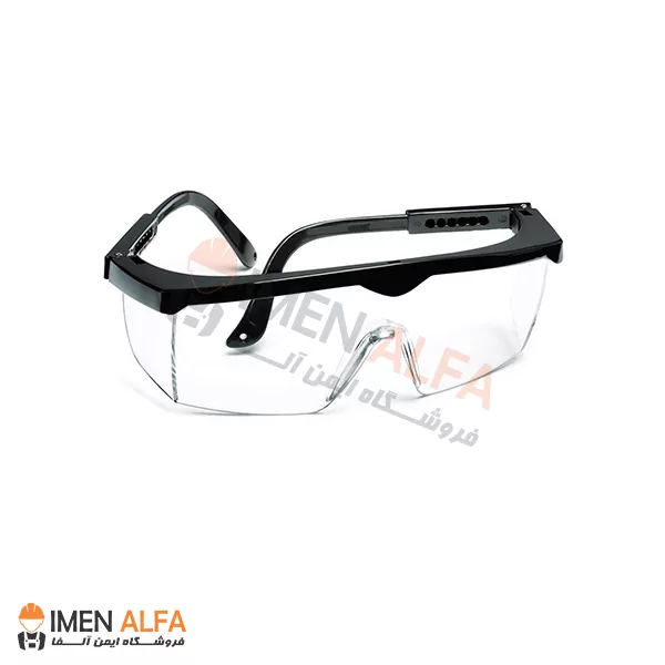 عینک-ایمنی-فریم-دار-شفاف-P650A-SE2172 عینک ایمنی فریم دار شفاف P650A SE2172